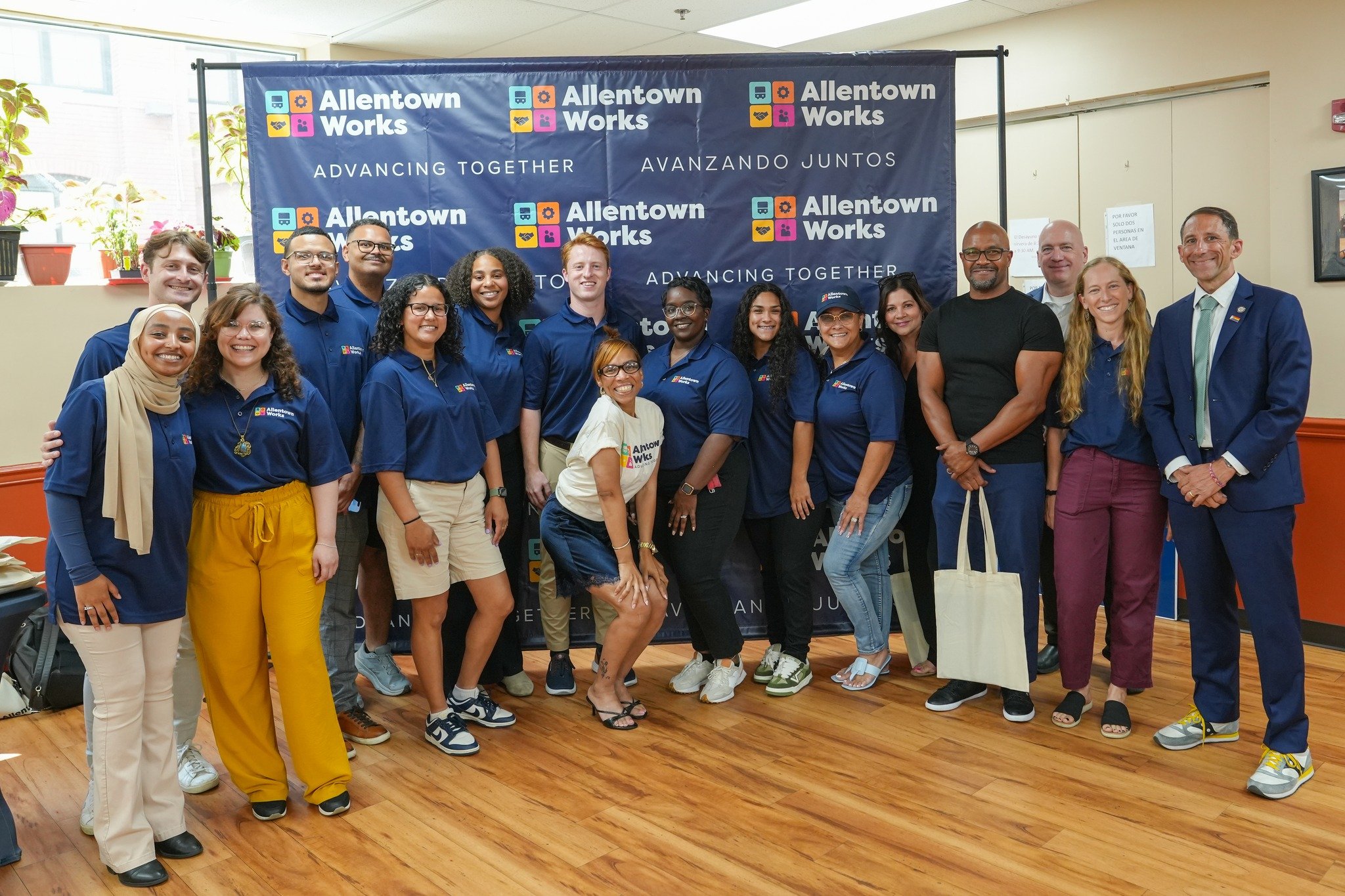 Allentown Works is moving into implementation, coordinating workforce, childcare, transportation, reentry, and neighborhood-development activities across its Recompete portfolio.